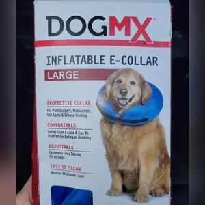 New I'm box inflatable dog collar